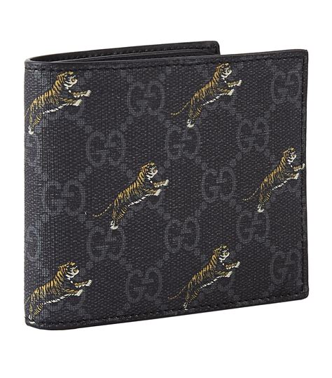 gucci wallet men tiger|Gucci ghost men's wallet.